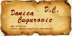 Danica Čugurović vizit kartica